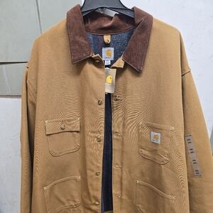 Carhartt Core Coat 4XL Barn Coat Farm Canvas Duckbrown NWT READ